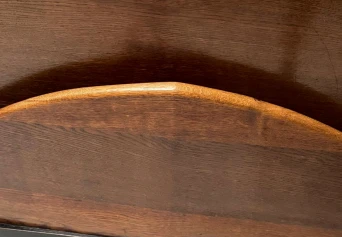 Willem Penaat Art Deco Amsterdamse School Twin Beds for Metz & Co., 1920s